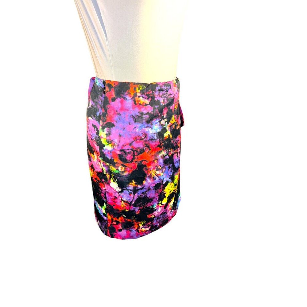 Vince Camuto Faux Wrap Sarong Skirt Women Size 8 - Picture 2 of 8